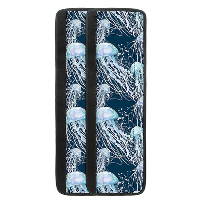 Watercolor Jellyfish Pattern Print Refrigerator Handle Covers