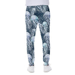 Watercolor Jellyfish Pattern Print Scuba Joggers
