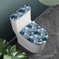 Watercolor Jellyfish Pattern Print Toilet Lid And Tank Cover Set