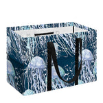 Watercolor Jellyfish Pattern Print Utility Tote Bag
