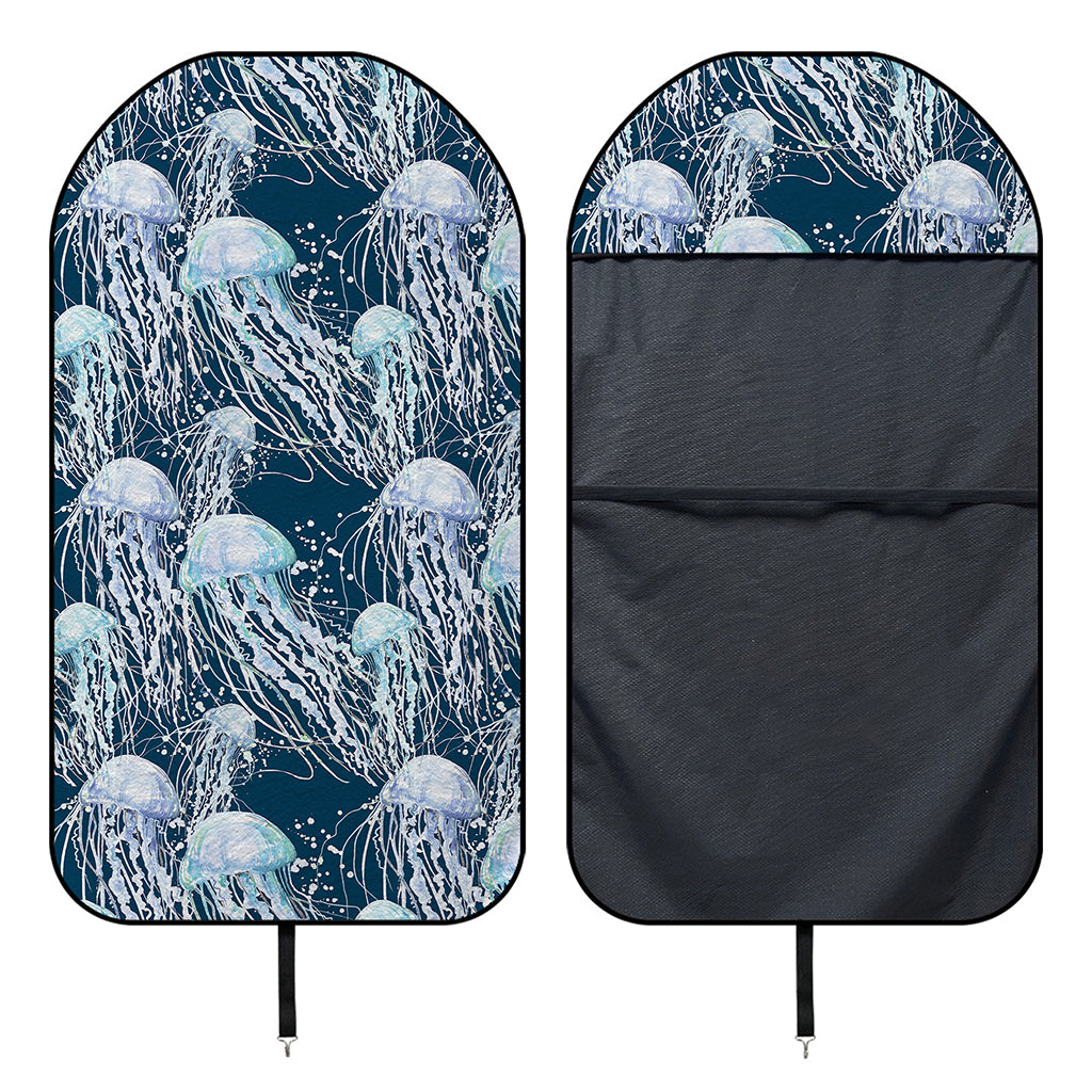 Watercolor Jellyfish Pattern Print Waterproof Car Seat Cover