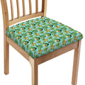 Watercolor Kiwi And Avocado Print Chair Cushion Cover