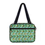 Watercolor Kiwi And Avocado Print Double Strap Bible Bag