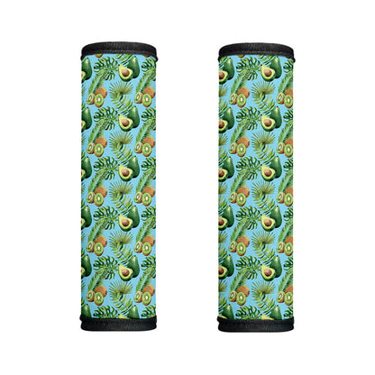 Watercolor Kiwi And Avocado Print Handle Covers