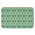 Watercolor Kiwi And Avocado Print Indoor Door Mat
