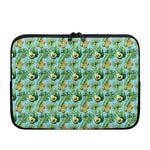 Watercolor Kiwi And Avocado Print Laptop Sleeve