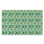 Watercolor Kiwi And Avocado Print Polyester Doormat
