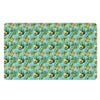 Watercolor Kiwi And Avocado Print Polyester Doormat