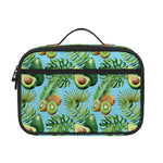 Watercolor Kiwi And Avocado Print Portable Lunch Bag
