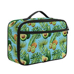 Watercolor Kiwi And Avocado Print Portable Lunch Bag