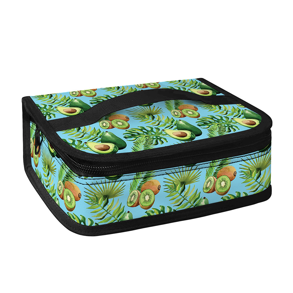 Watercolor Kiwi And Avocado Print Small Lunch Bag