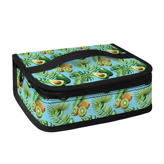 Watercolor Kiwi And Avocado Print Small Lunch Bag