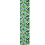Watercolor Kiwi And Avocado Print Table Runner