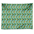 Watercolor Kiwi And Avocado Print Tapestry