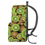 Watercolor Kiwi Pattern Print Backpack