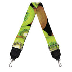 Watercolor Kiwi Pattern Print Bag Strap