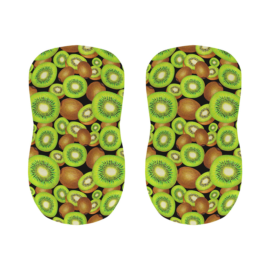 Watercolor Kiwi Pattern Print Bar Stool Covers