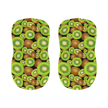 Watercolor Kiwi Pattern Print Bar Stool Covers