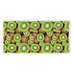 Watercolor Kiwi Pattern Print Beach Towel