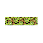 Watercolor Kiwi Pattern Print Bed Runner