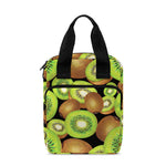 Watercolor Kiwi Pattern Print Bible Tote Bag