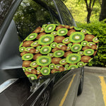 Watercolor Kiwi Pattern Print Car Side Mirror Covers