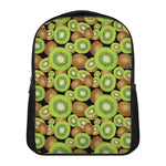 Watercolor Kiwi Pattern Print Casual Backpack