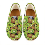 Watercolor Kiwi Pattern Print Casual Shoes