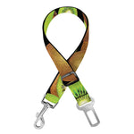 Watercolor Kiwi Pattern Print Dog Seat Belt