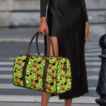Watercolor Kiwi Pattern Print Duffle Bag