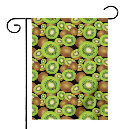 Watercolor Kiwi Pattern Print House Flag
