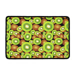 Watercolor Kiwi Pattern Print Kitchen Mat