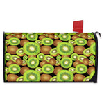Watercolor Kiwi Pattern Print Mailbox Cover