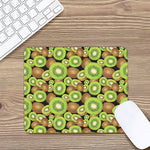 Watercolor Kiwi Pattern Print Mouse Pad