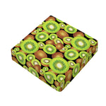 Watercolor Kiwi Pattern Print Outdoor Seat Cushion Cover