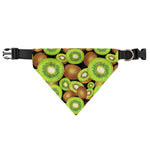 Watercolor Kiwi Pattern Print Over The Collar Dog Bandana