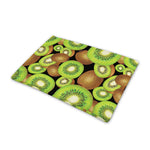 Watercolor Kiwi Pattern Print Pet Cooling Mat Cover