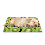 Watercolor Kiwi Pattern Print Pet Cooling Mat Cover