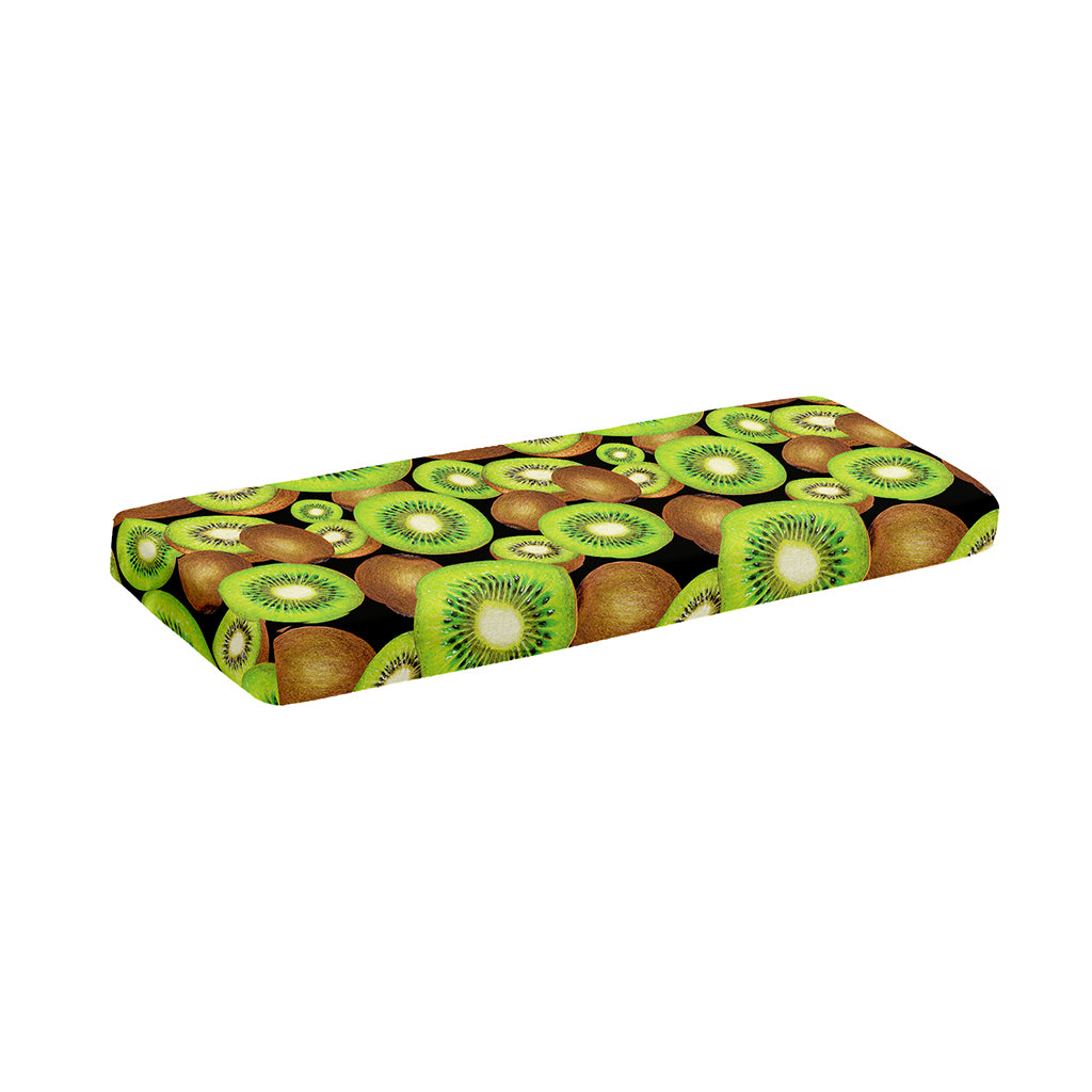 Watercolor Kiwi Pattern Print Piano Keyboard Cover