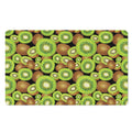 Watercolor Kiwi Pattern Print Polyester Doormat