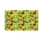 Watercolor Kiwi Pattern Print Polyester Flag