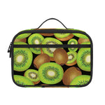 Watercolor Kiwi Pattern Print Portable Lunch Bag