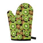 Watercolor Kiwi Pattern Print Single Oven Mitt