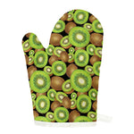 Watercolor Kiwi Pattern Print Single Oven Mitt