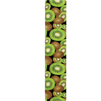 Watercolor Kiwi Pattern Print Table Runner
