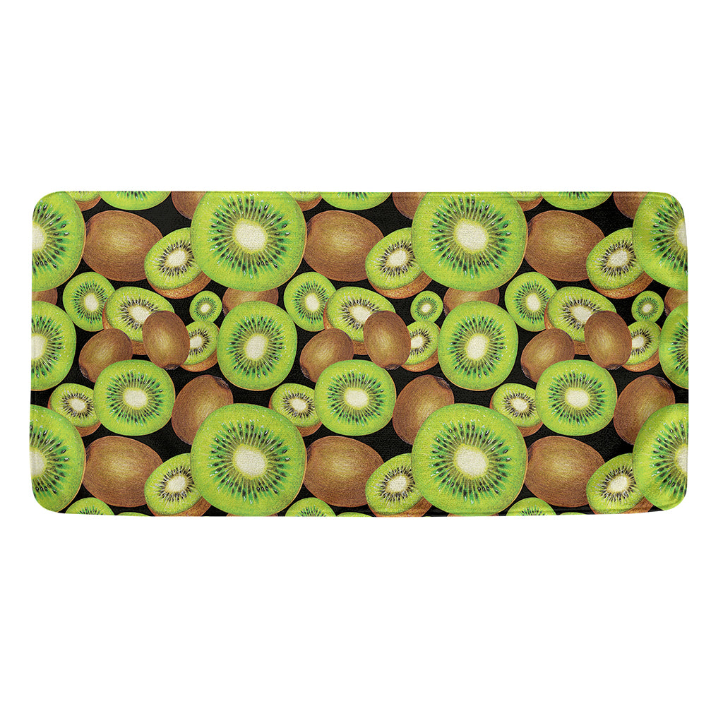 Watercolor Kiwi Pattern Print Towel