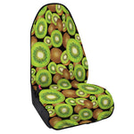 Watercolor Kiwi Pattern Print Waterproof Car Seat Cover