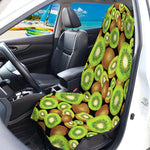 Watercolor Kiwi Pattern Print Waterproof Car Seat Cover