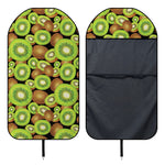 Watercolor Kiwi Pattern Print Waterproof Car Seat Cover