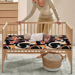Watercolor Koi Carp Fish Pattern Print Baby Crib Sheet
